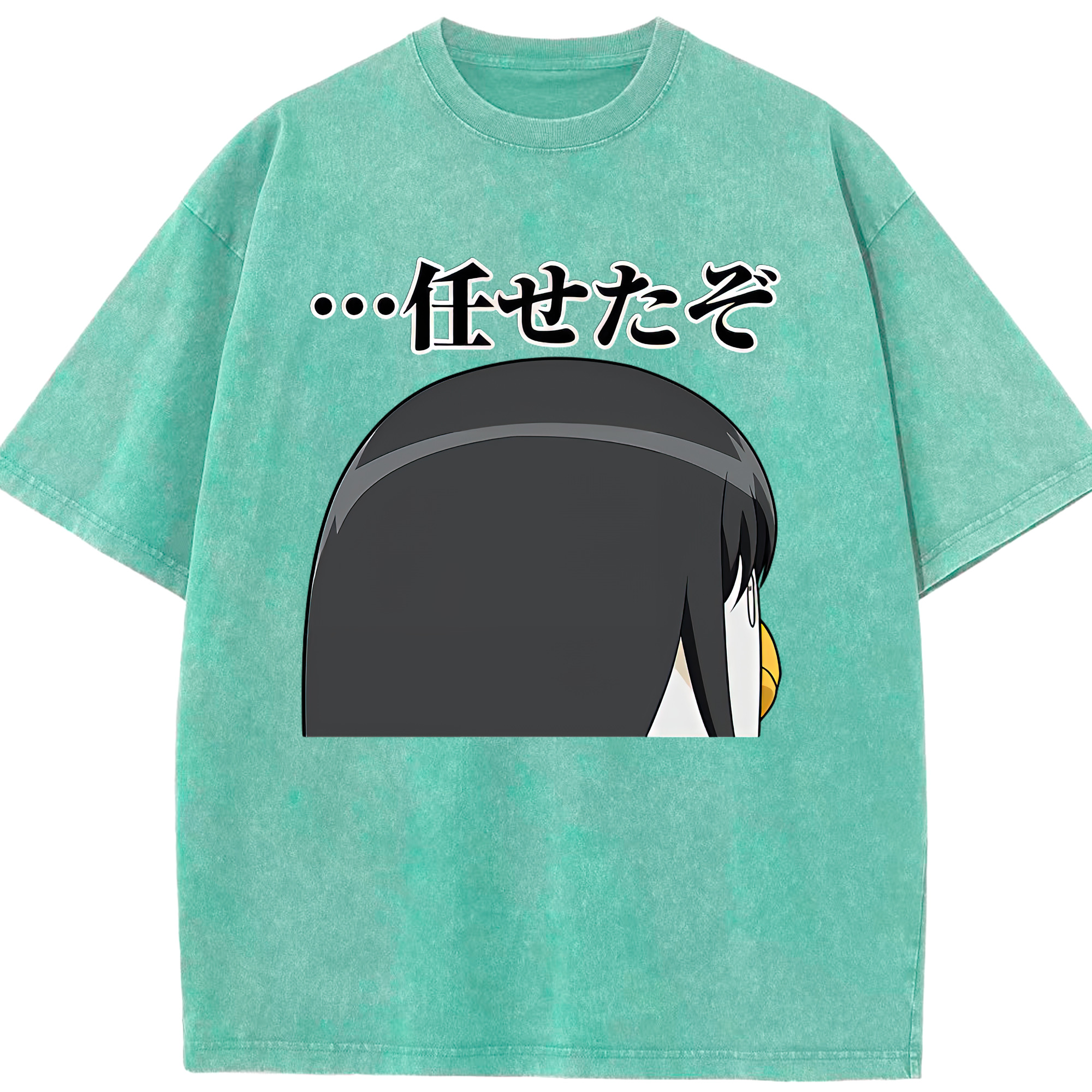 （画像用） ぎんたま 坂田銀時（さかたぎんとき） 神楽 志村新八（しむら しんぱち） GINTAMA Sakata Gintoki Kagura Shimura Shinpachi 綿100% ヴィンテージ風 半袖Tシャツ（フロントプリント）